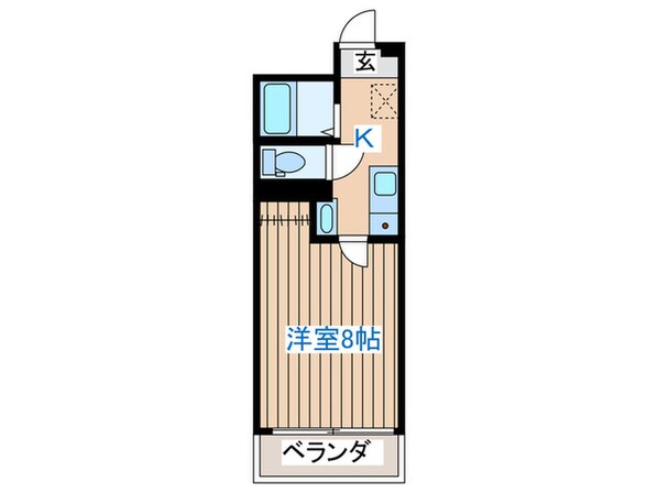 シャルム長町南の物件間取画像